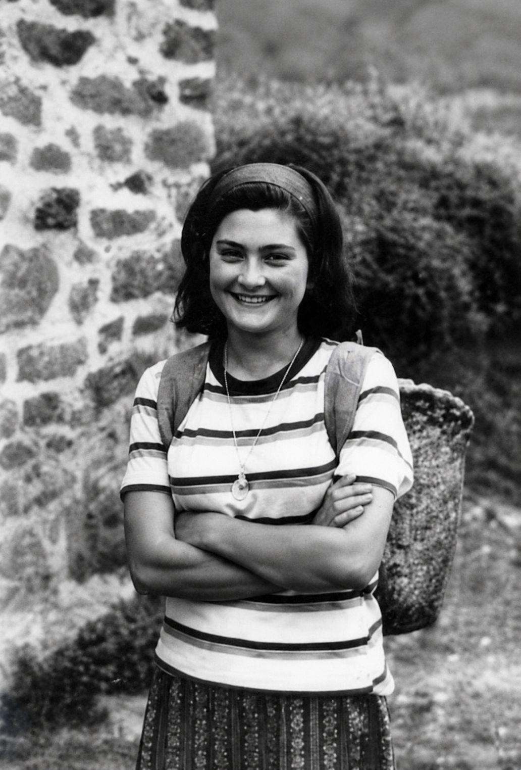 Jacinta González durante los acontecimientos de Garabandal