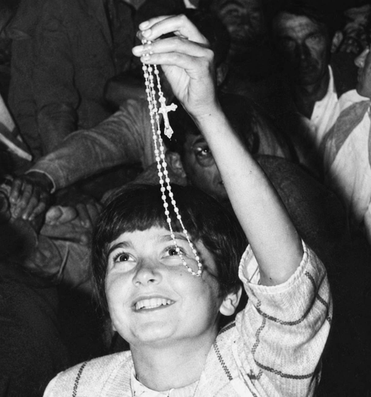 Jacinta González durante su juventud