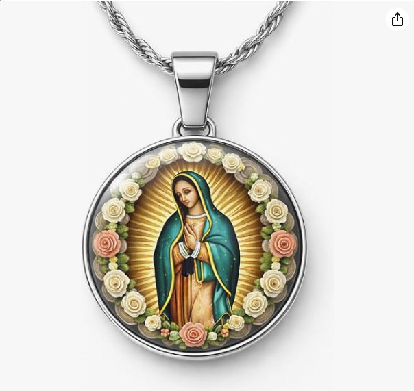 Medalla Virgen de Guadalupe
