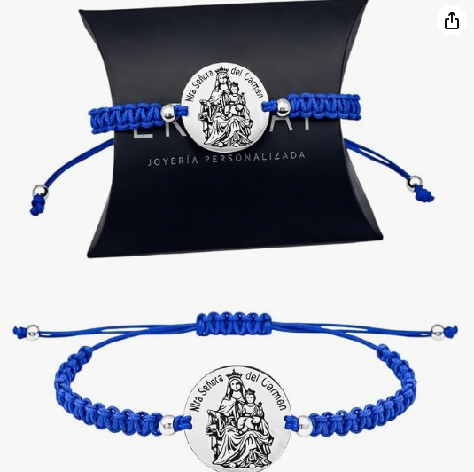 Pulsera Virgen del Carmen